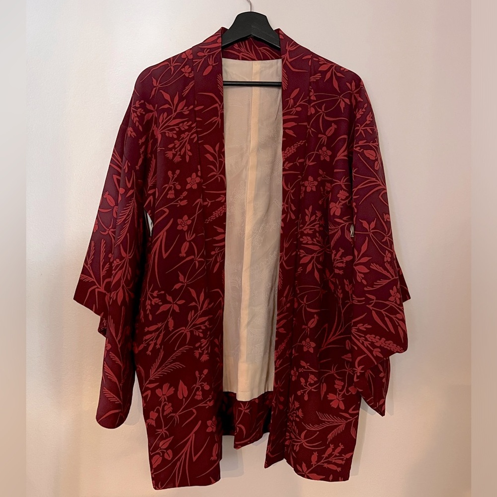 Vintage original kimono jacket beautiful tailoring